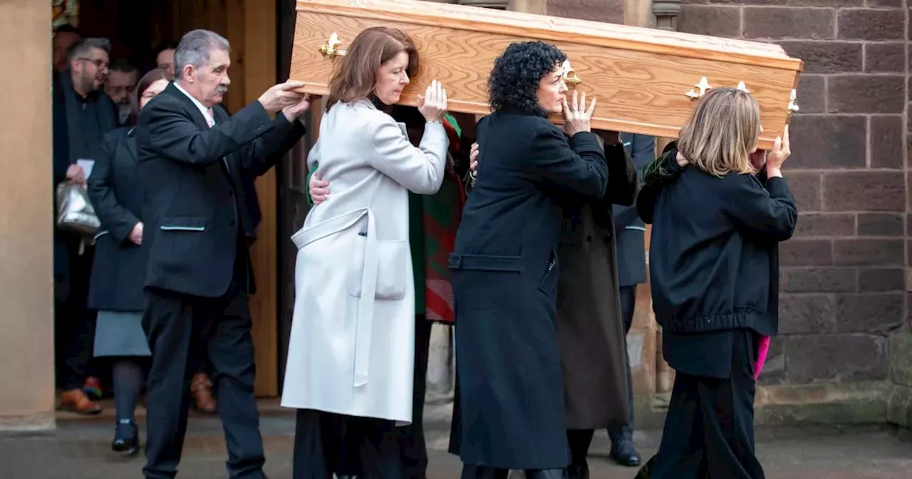 12 pictures of Janey Godley's funeral as legendary Glasgow comic laid to rest