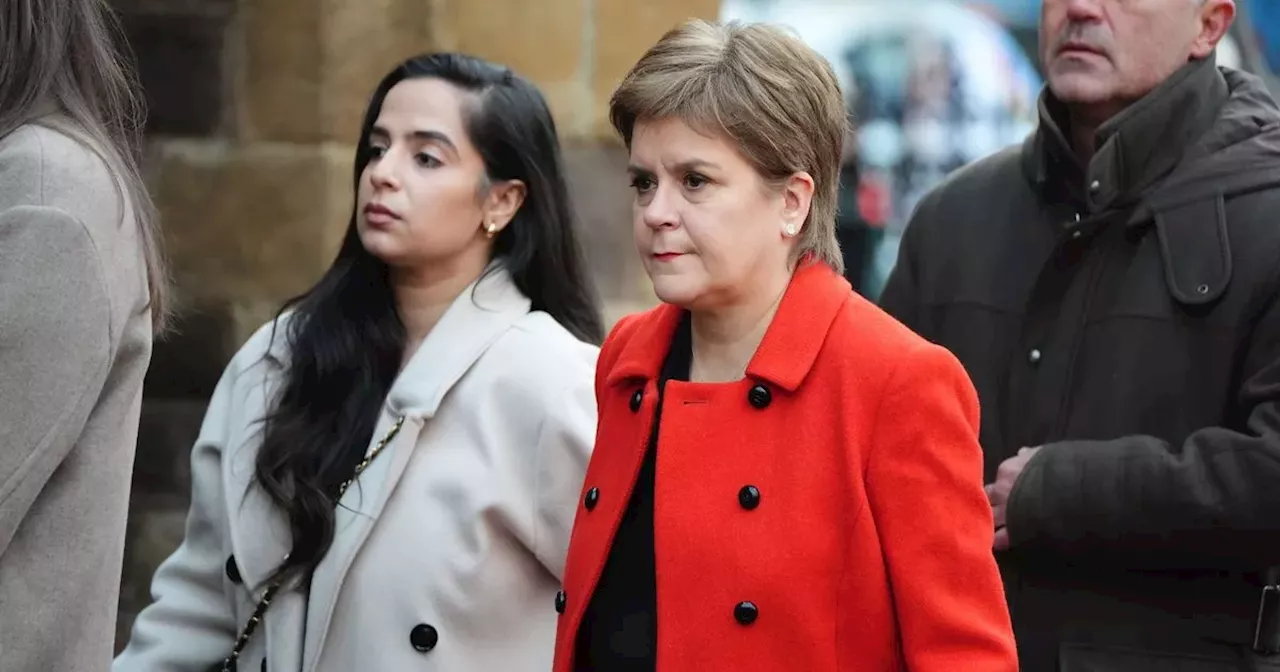 Nicola Sturgeon Pays Respects at Janey Godley's Funeral