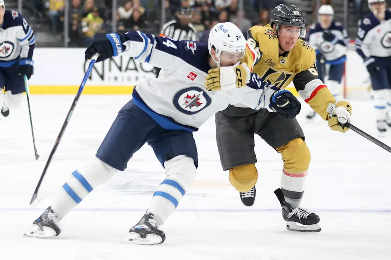 Howden and Barbashev score twice as the Golden Knights beat NHL-leading Jets 4-3