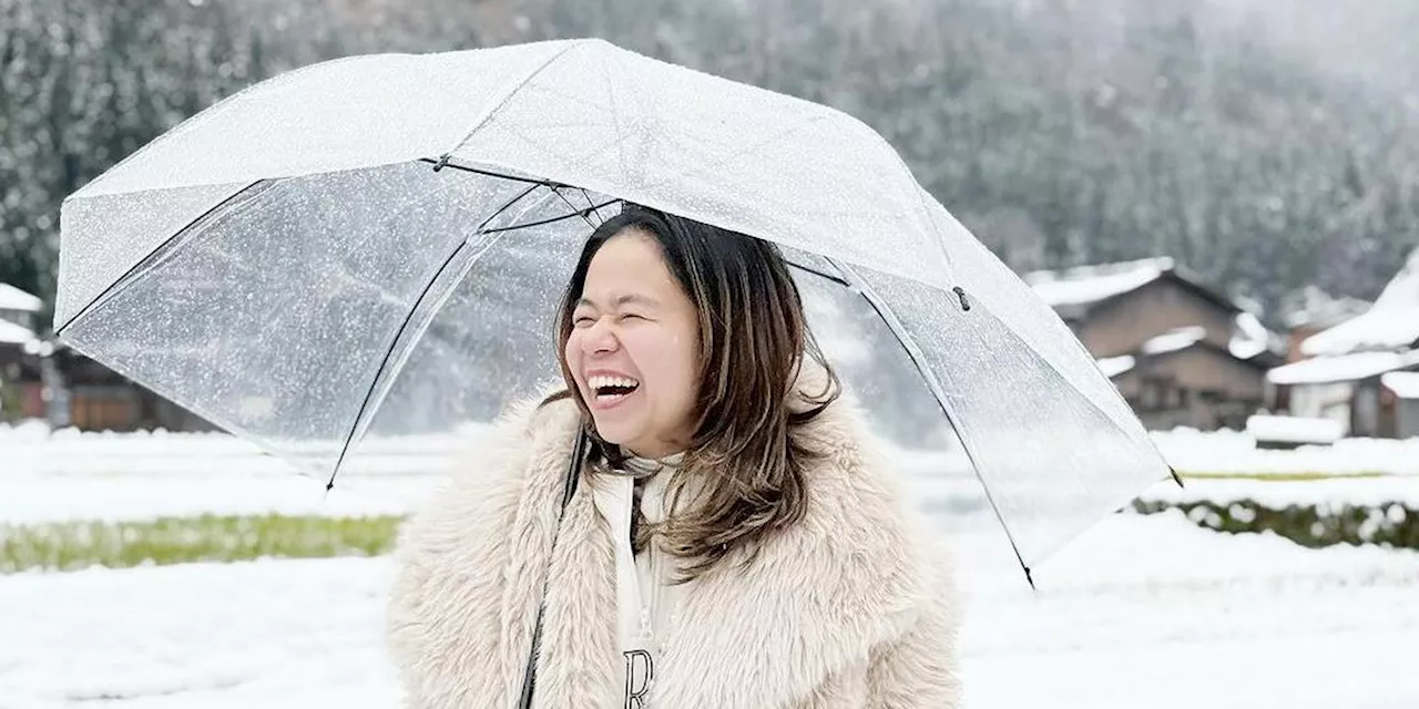 Kiray Celis Enjoys Snow in Japan Ahead of Awards Ceremony