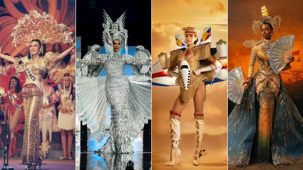 The Filipina beauty queens who took home the Best in National Costume award in Miss Universe