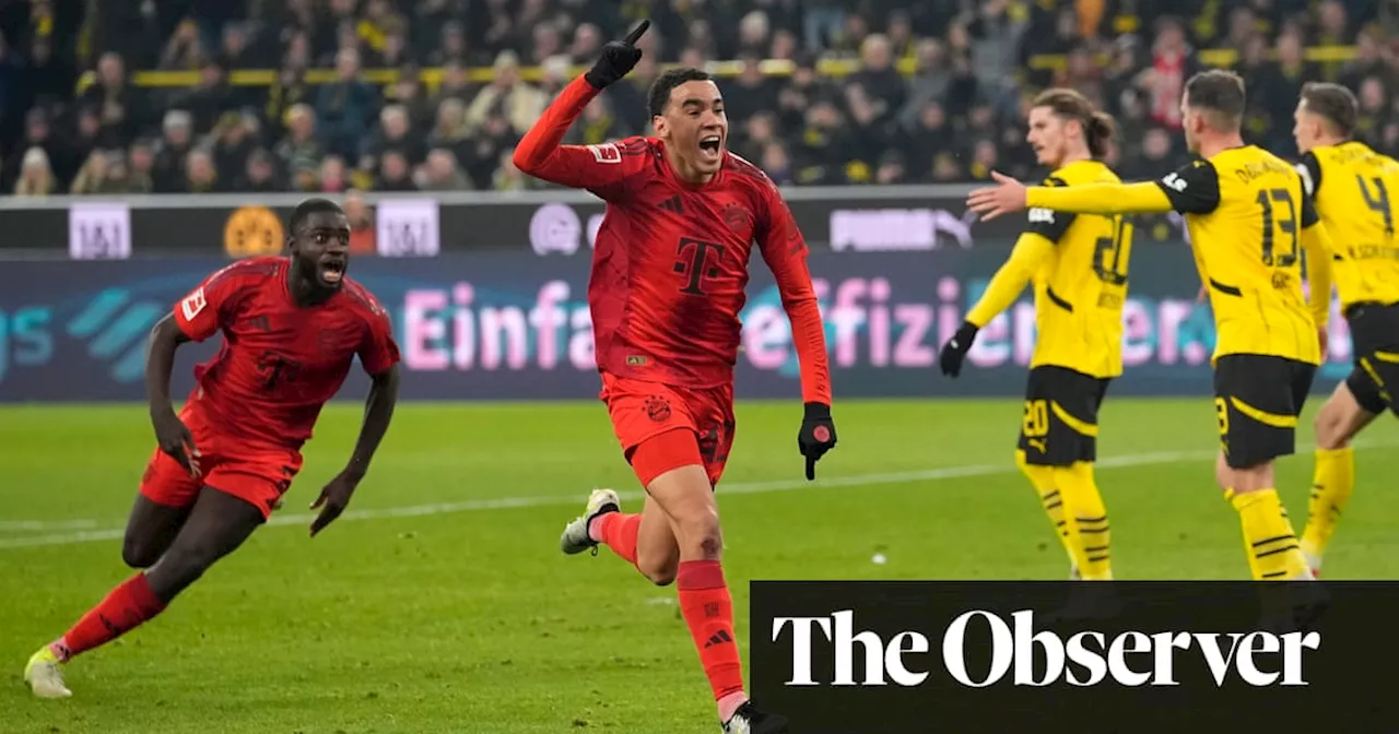 Jamal Musiala hits back for Bayern Munich to break Dortmund hearts