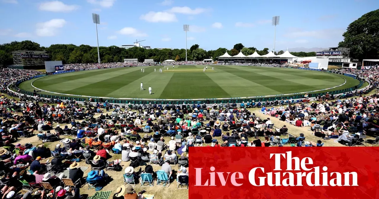 New Zealand v England first men’s cricket Test, day four Australia