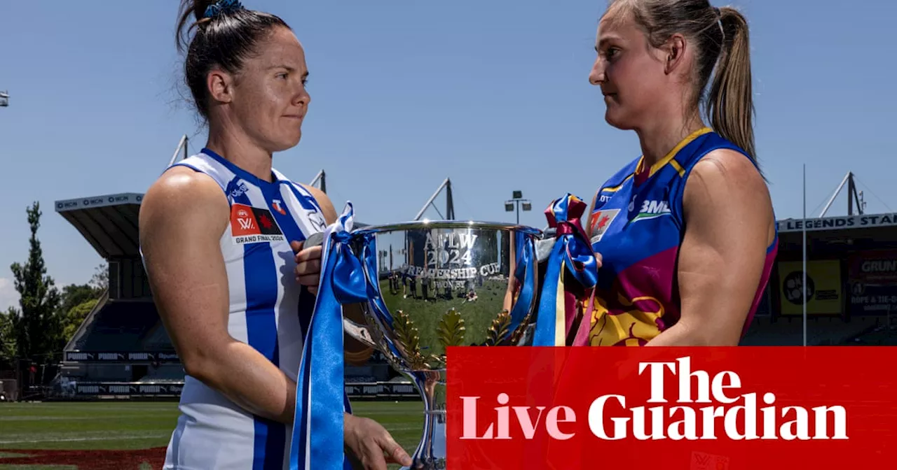 North Melbourne Kangaroos v Brisbane Lions: AFLW grand final