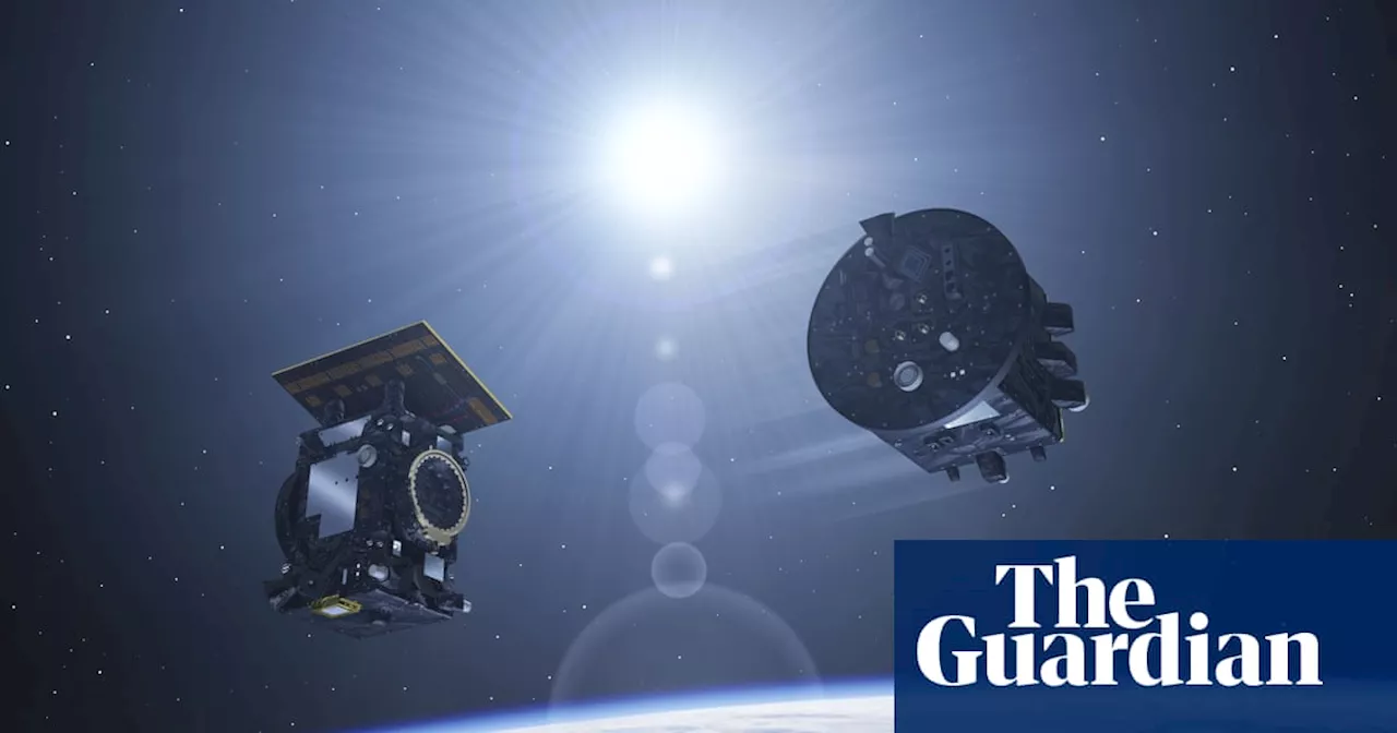 Two Satellites to Create Artificial Solar Eclipses for Sun's Corona Study