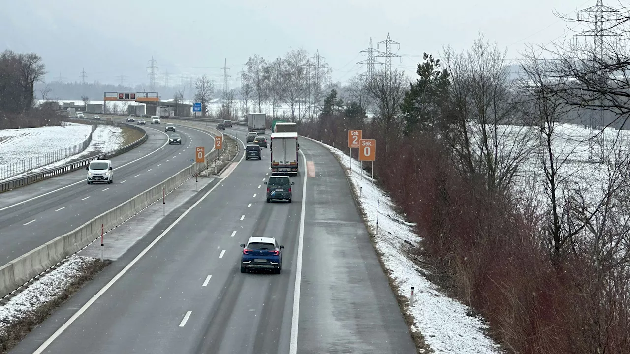 Neuerrichtete A12-Sektion zwischen Innsbruck und Zirl löst Unmut aus