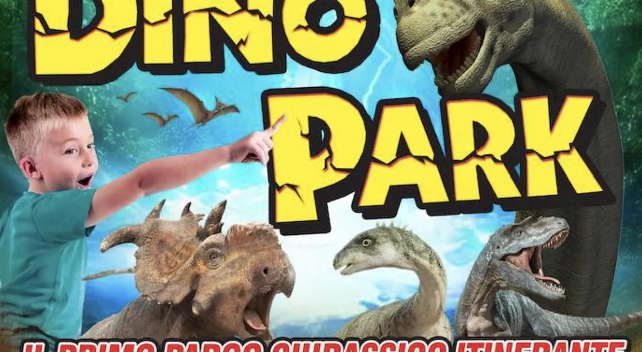 A Roma arriva “Dino Park”, il villaggio a tema del primo parco giurassico itinerante