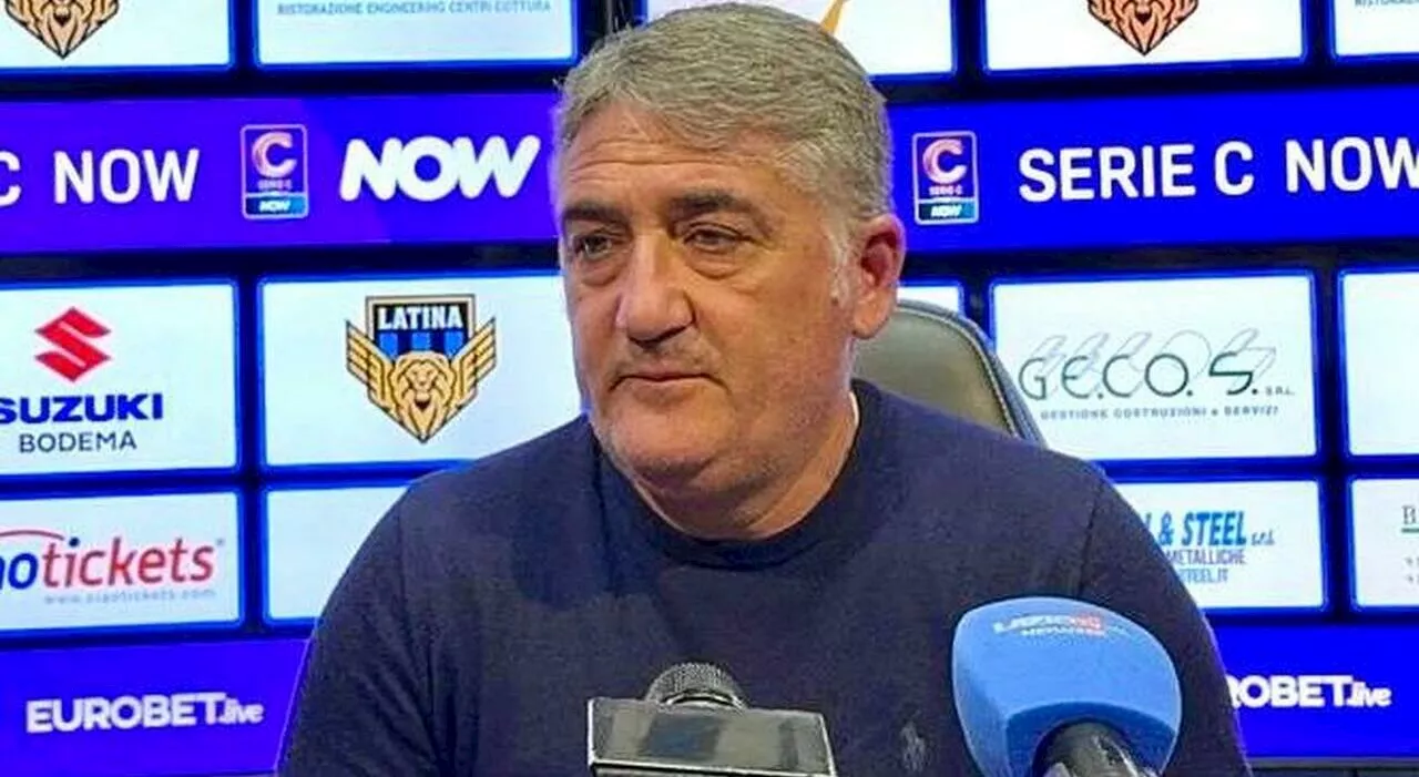 Serie C, Latina contro il Picerno Boscaglia: «E’ ora di rialzarci»