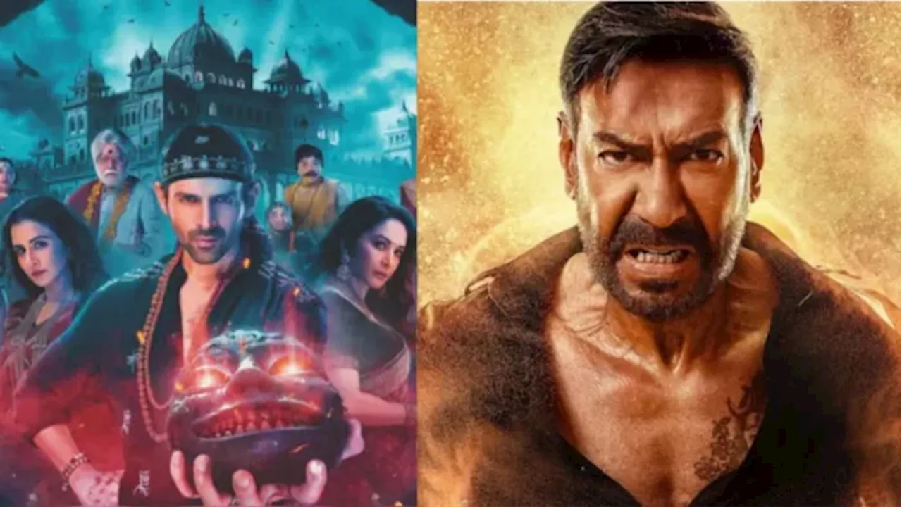 अभी किस पायदान पर हैं Bhool Bhulaiyaa 3 और Singham Again, Highest Grossing फिल्म फ्रैंचाइजी और उनका कलेक्शन