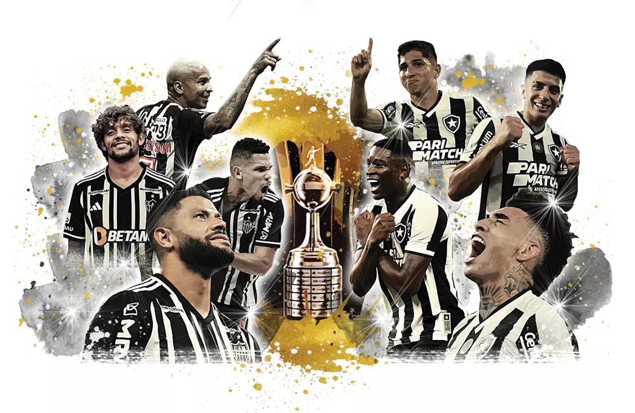 'Quartetos fantásticos': saiba como atacantes de Atlético-MG e Botafogo podem decidir final da Libertadores