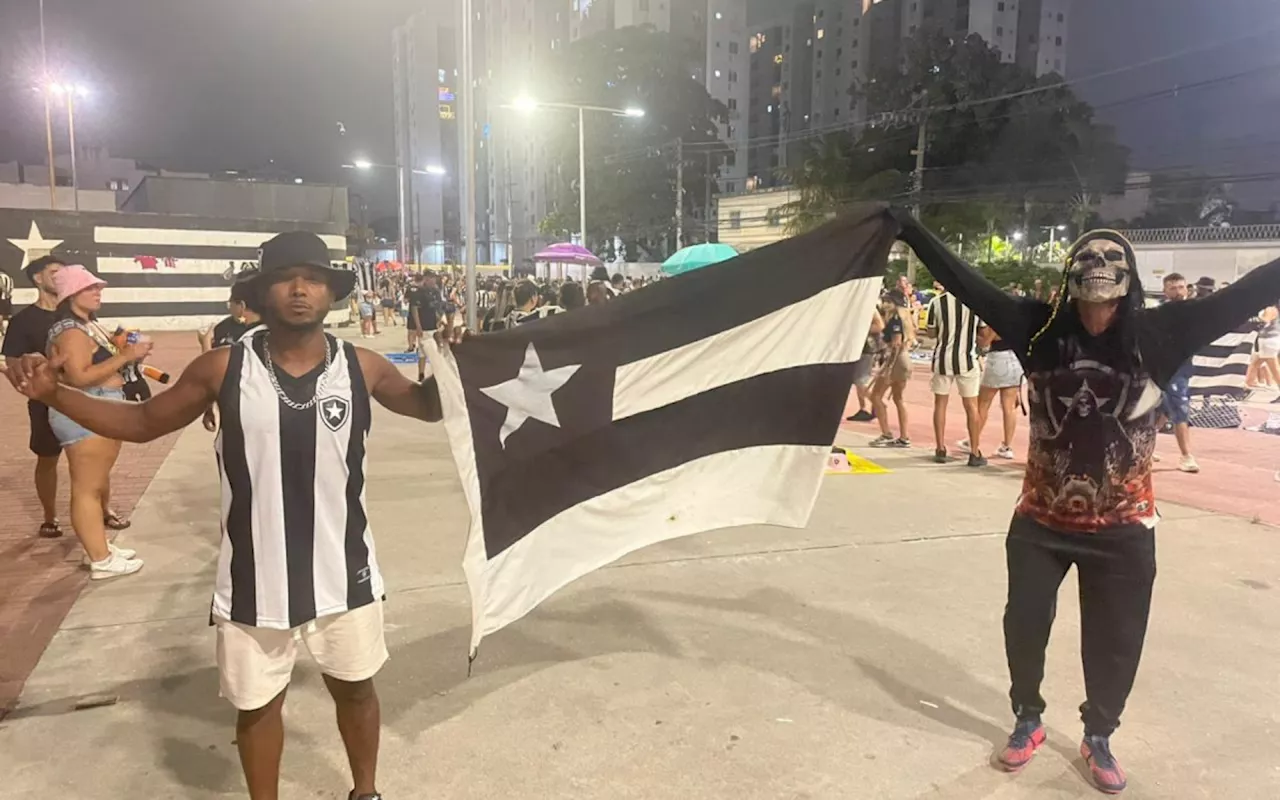 Torcedores do Botafogo comemoram título e sonham com Intercontinental: 'Real Madrid, pode esperar'