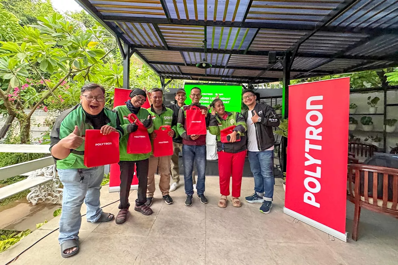 POLYTRON & Gojek Kolaborasi Luncurkan 'Pengemudi Solusi Hemat dan Ramah Lingkungan'