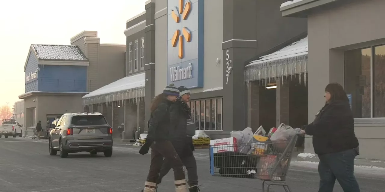 Fairbanks residents brave the cold for Black Friday deals