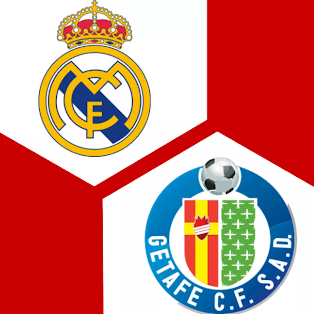  Real Madrid - FC Getafe : | 15. Spieltag