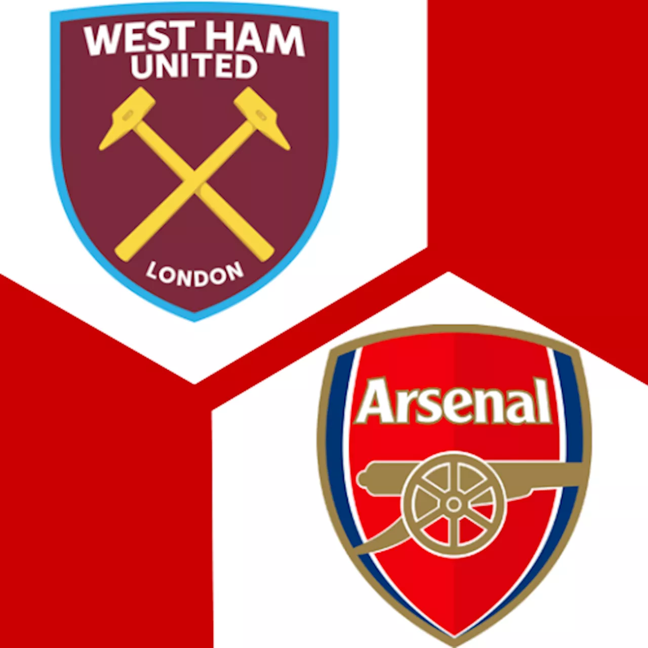  West Ham United - FC Arsenal : | 13. Spieltag