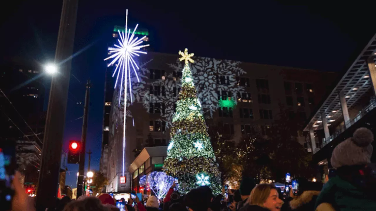 Seattle kicks off holiday season with festive tree lighting and fireworks at Westlake Park