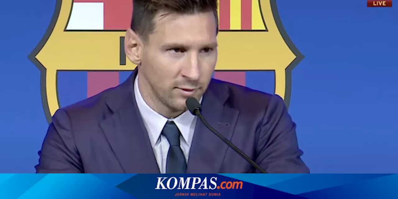 Lionel Messi Sampaikan Pesan Emosional di Ulang Tahun ke-125 Barcelona