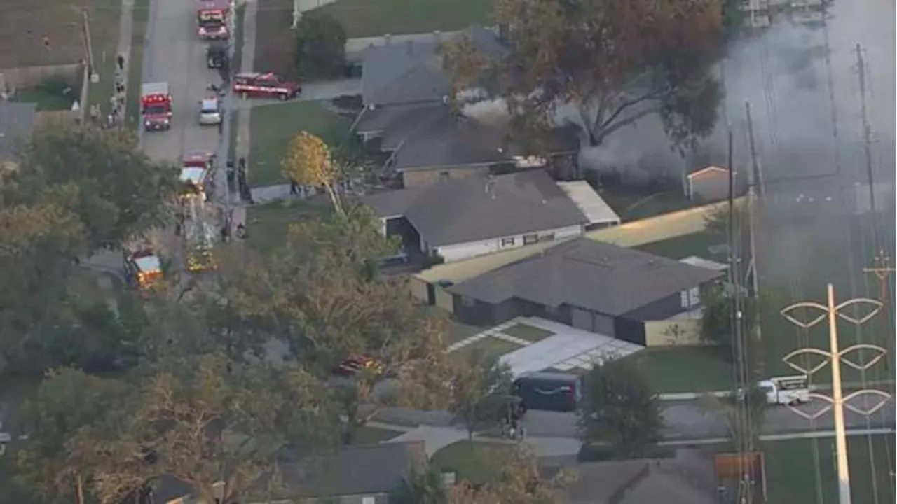 Two firefighters injured battling house fire in Houston’s Timberbrove neighborhood