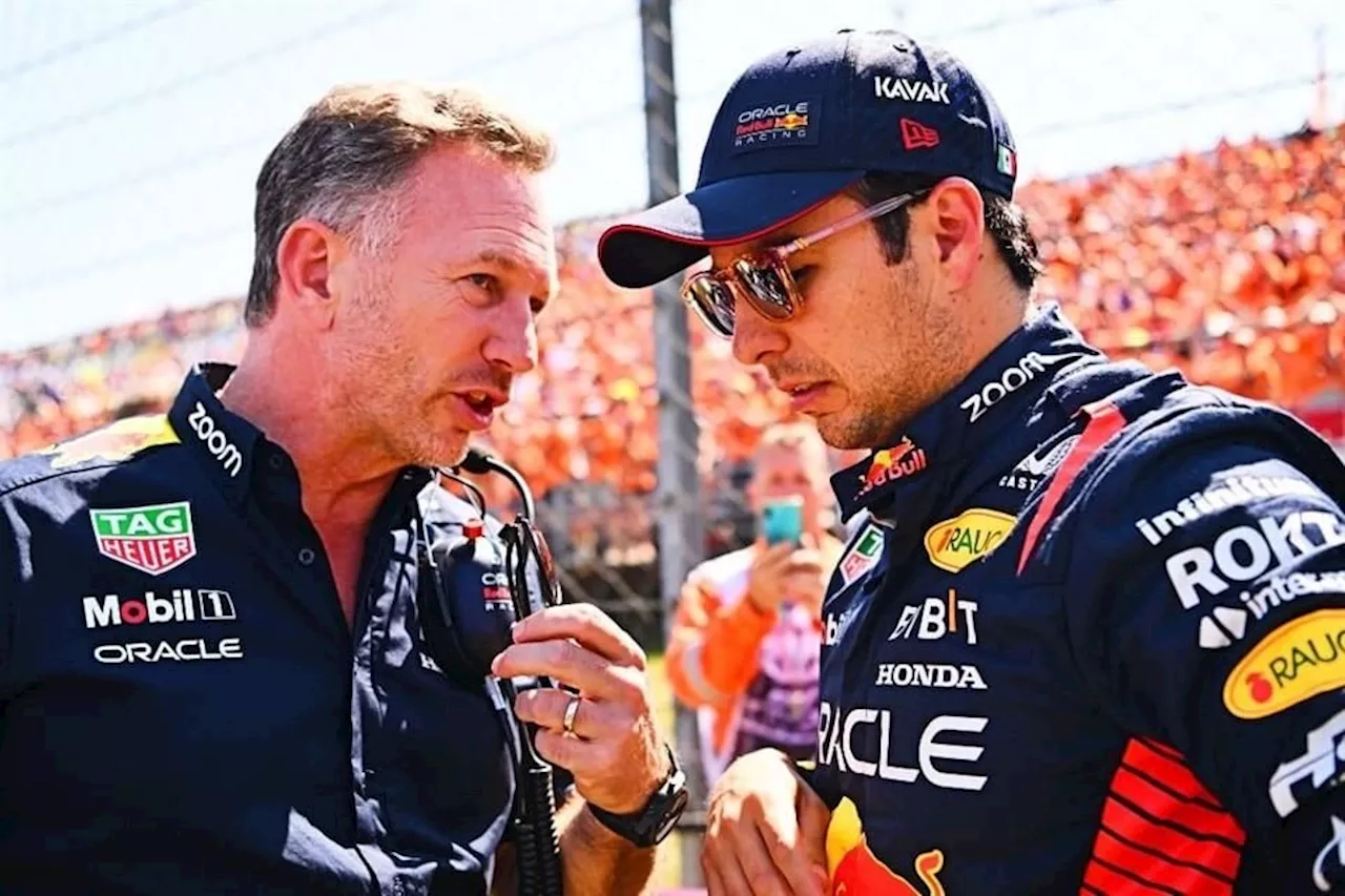 Christian Horner, frustado dice que ‘Checo’ Pérez ha tenido una temporada horrible