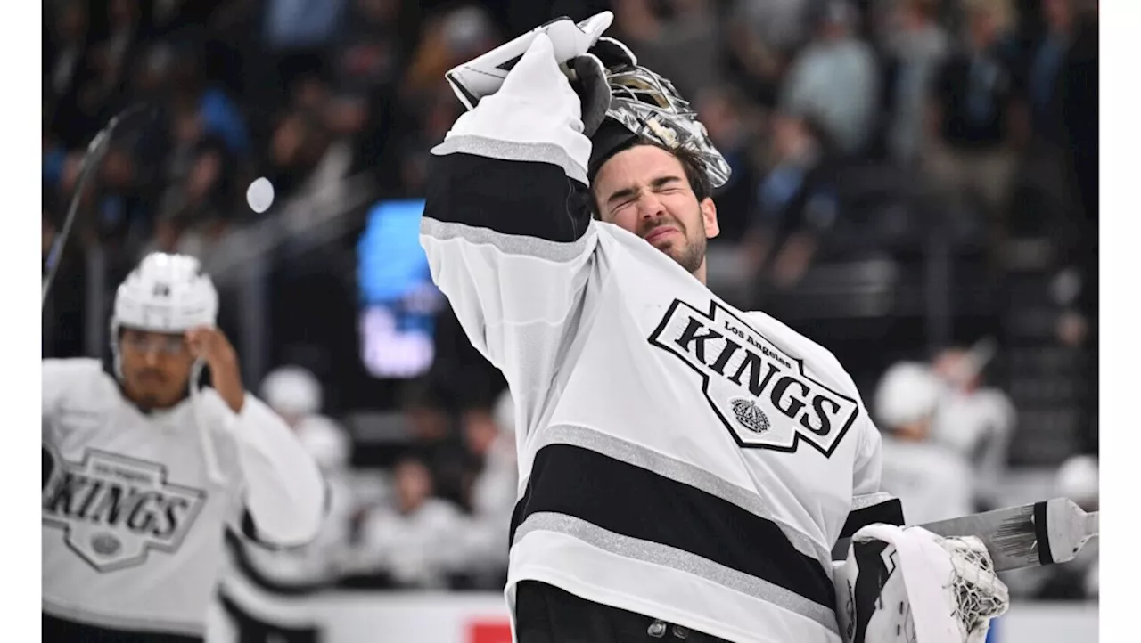 Erik Portillo wins his NHL debut as Kings edge Ducks in Freeway Faceoff