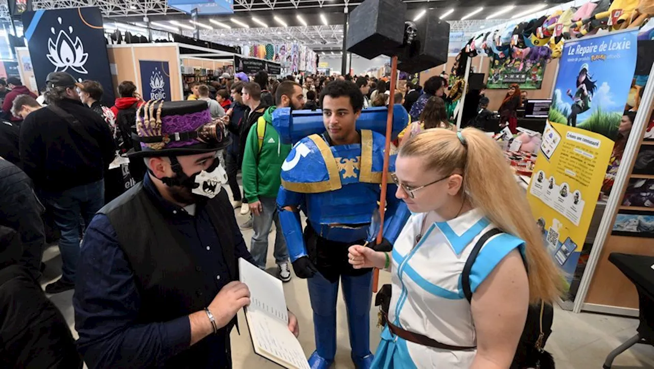 'J’ai travaillé dessus pendant un an' : des visiteurs dans la peau de leur héros au Toulouse Game Show