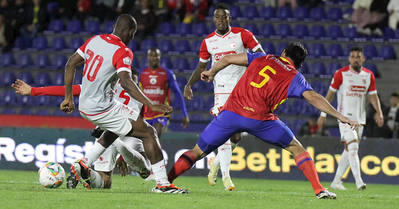 Pasto y Santa Fe en Empate en la Tercera Fecha de la Liga BetPlay