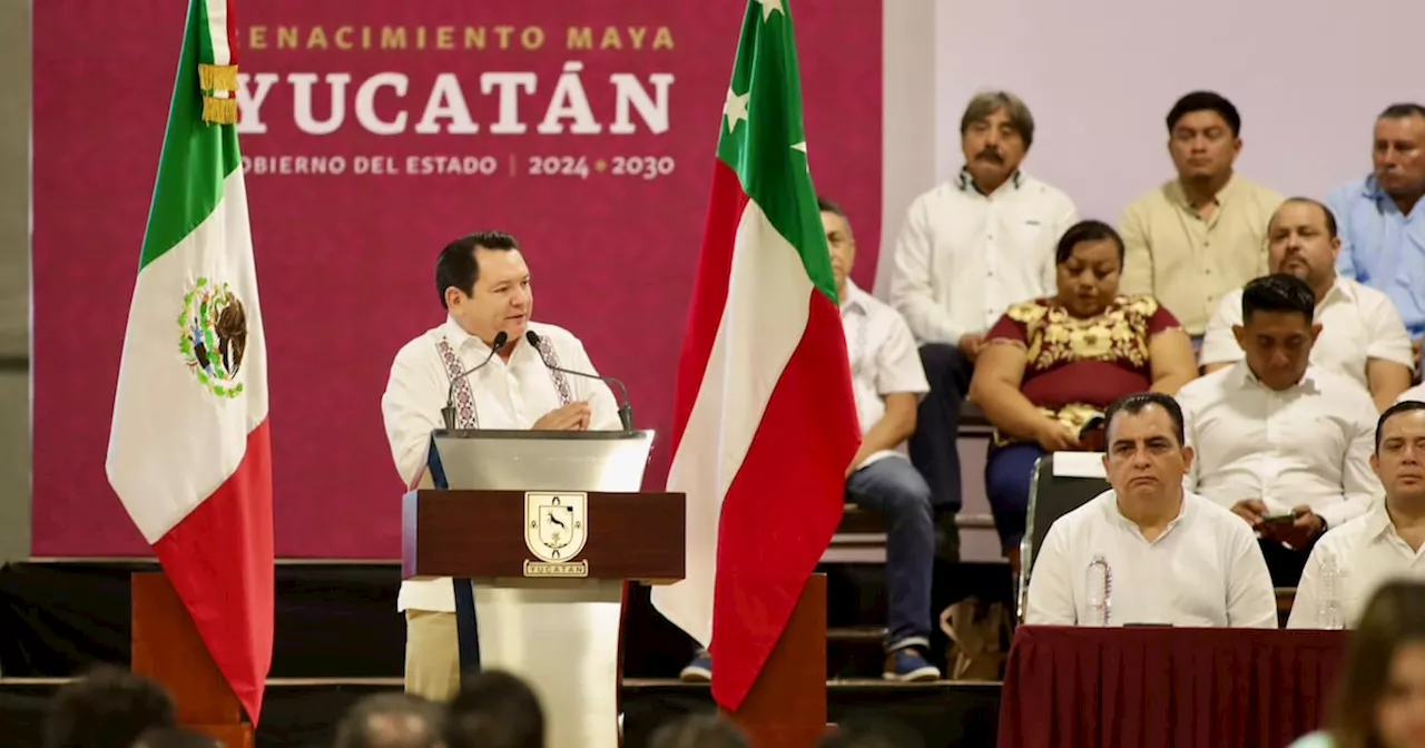 Reflejará Plan estatal de desarrollo la voz del Pueblo de Yucatán: Joaquín Díaz Mena