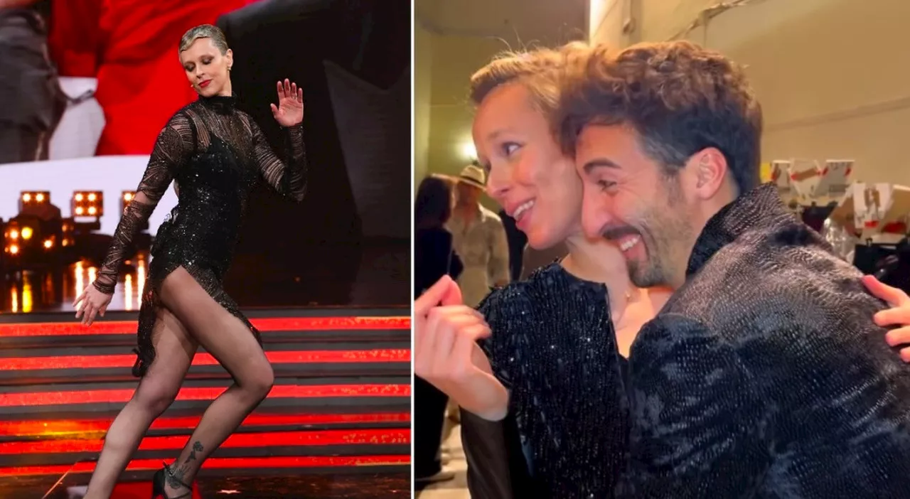 Federica Pellegrini e Samuel Peron in Semifinale di Ballando con le Stelle