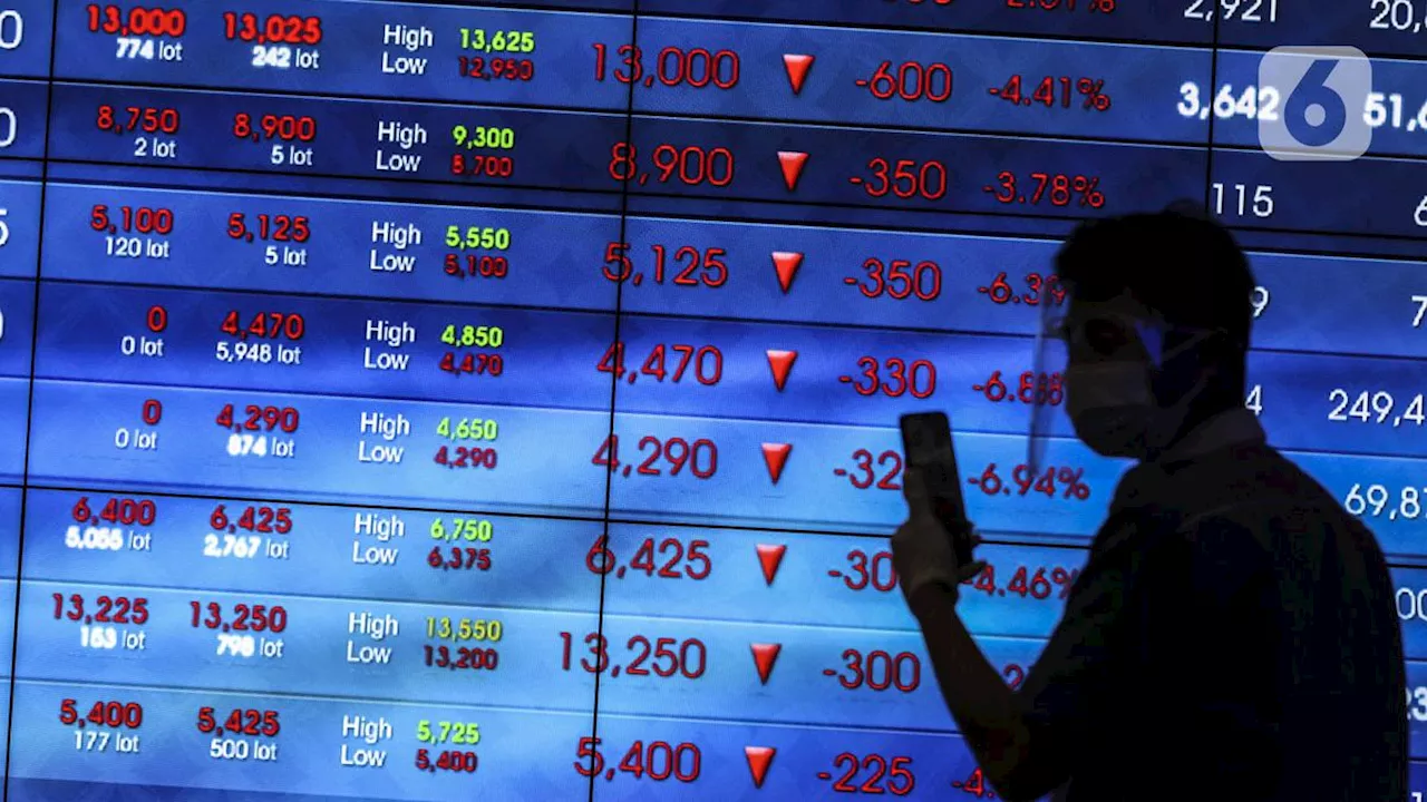 IHSG Merosot ke 7.114, Investor Asing Kembali Jual Saham Rp 3,8 Triliun