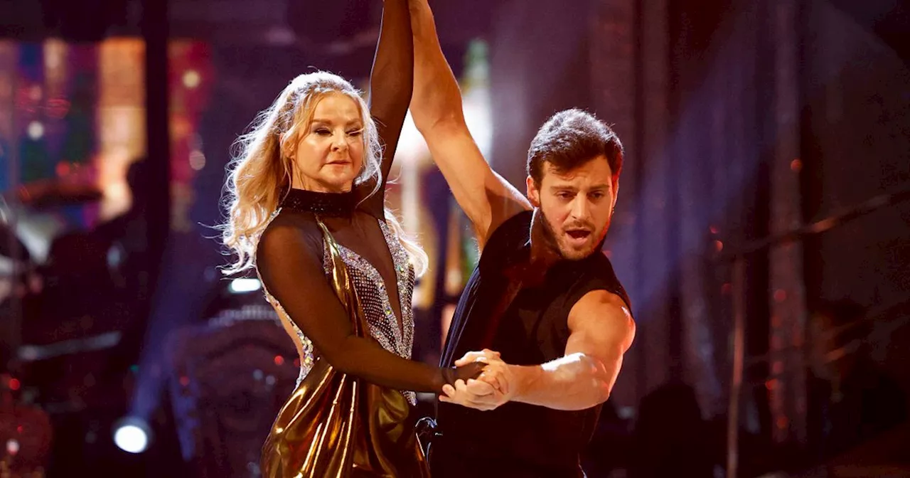 Strictly's Vito Coppola asks Sarah Hadland 'what are you doing' after impression