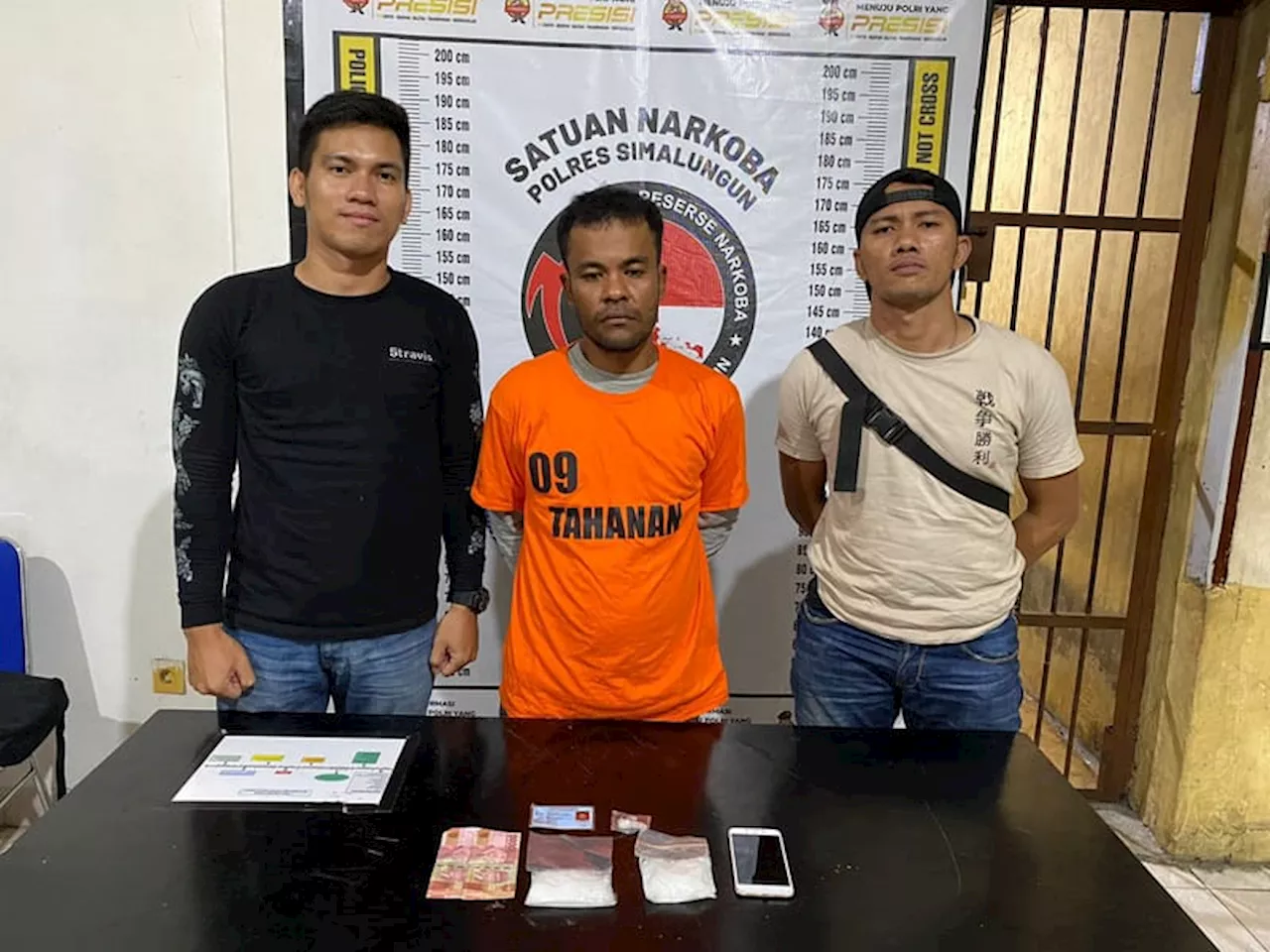 Polres Simalungun Ungkap Penyelundupan 110 Gram Sabu di Perkebunan