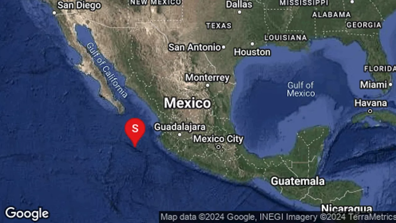 Sismo De Magnitud 5.4 Registrado Cerca De Puerto Vallarta