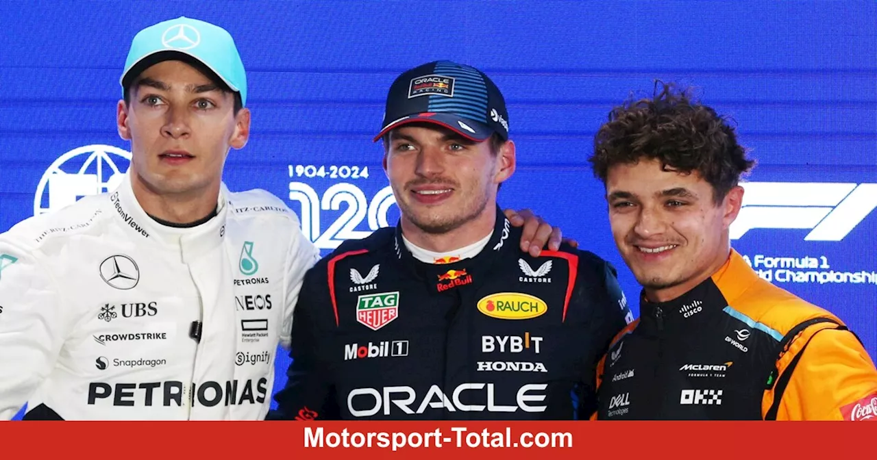 Pole 'aus dem Nichts': Max Verstappen in Katar vor Russell und Norris!