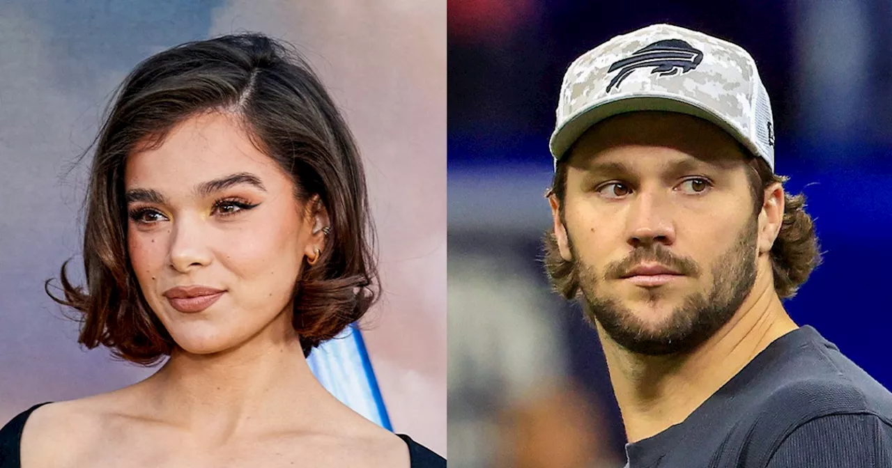 Hailee Steinfeld and Buffalo Bills quarterback Josh Allen are engaged