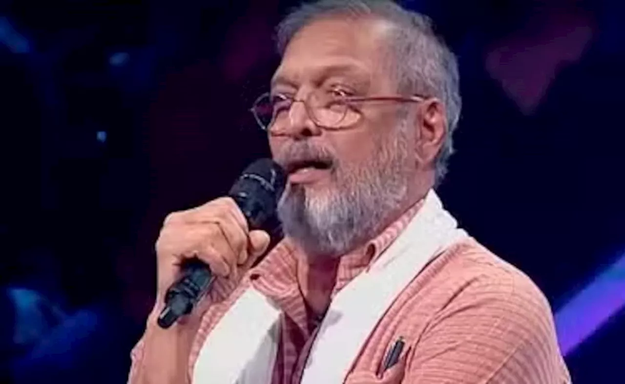 Nana Patekar, 'Indian Idol 15' şovunda Ritika Ritika ile birlikte seyircileri mutlu ediyor