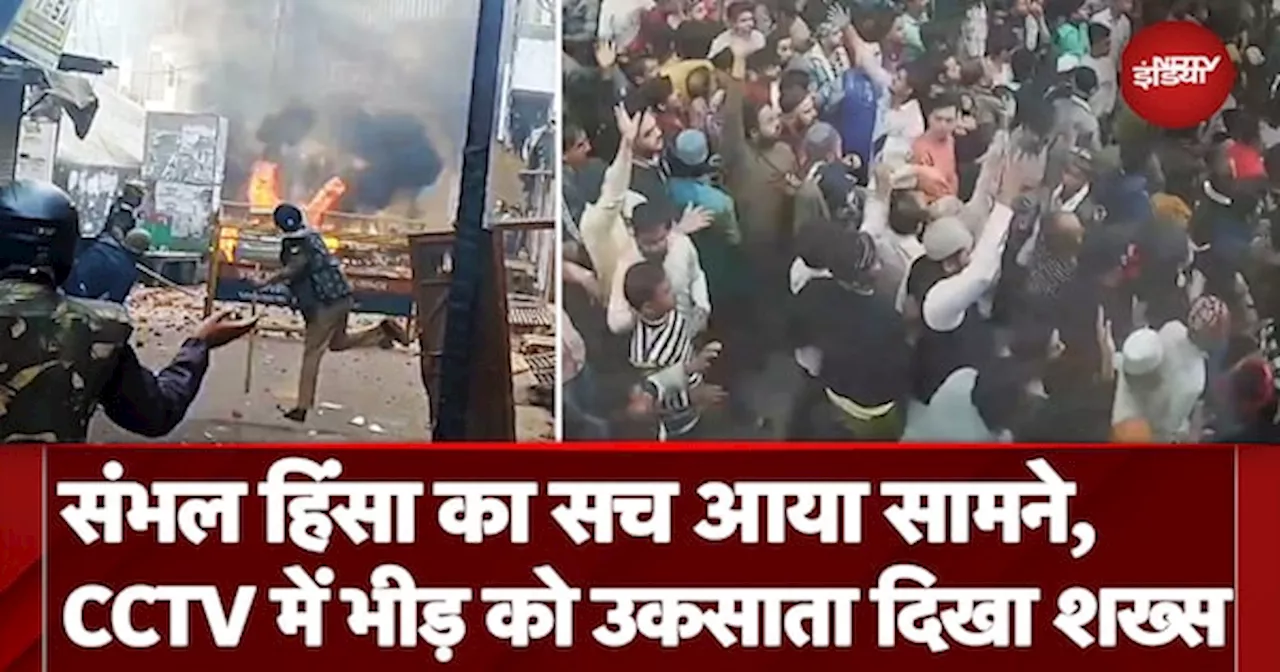 Sambhal Violence: संभल हिंसा का सच आया सामने, CCTV Video में भीड़ को उकसाता दिखा शख्स