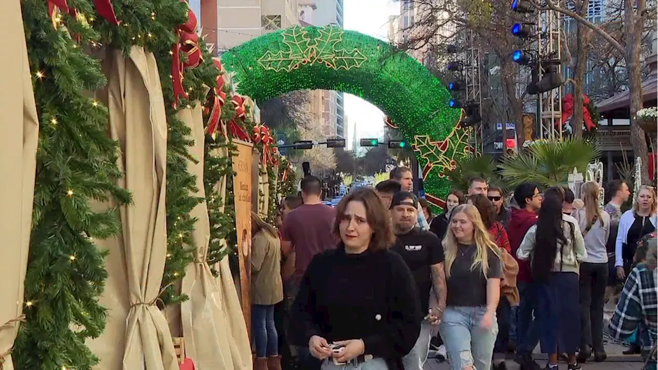 Holidays on Houston Street kicks off in downtown San Antonio, will last longer this year