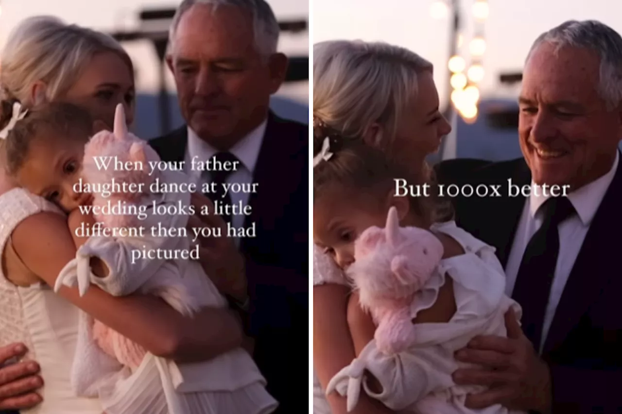 Tears at Why Bride's Father-Daughter Dance at Wedding 'Looks a Little Different'