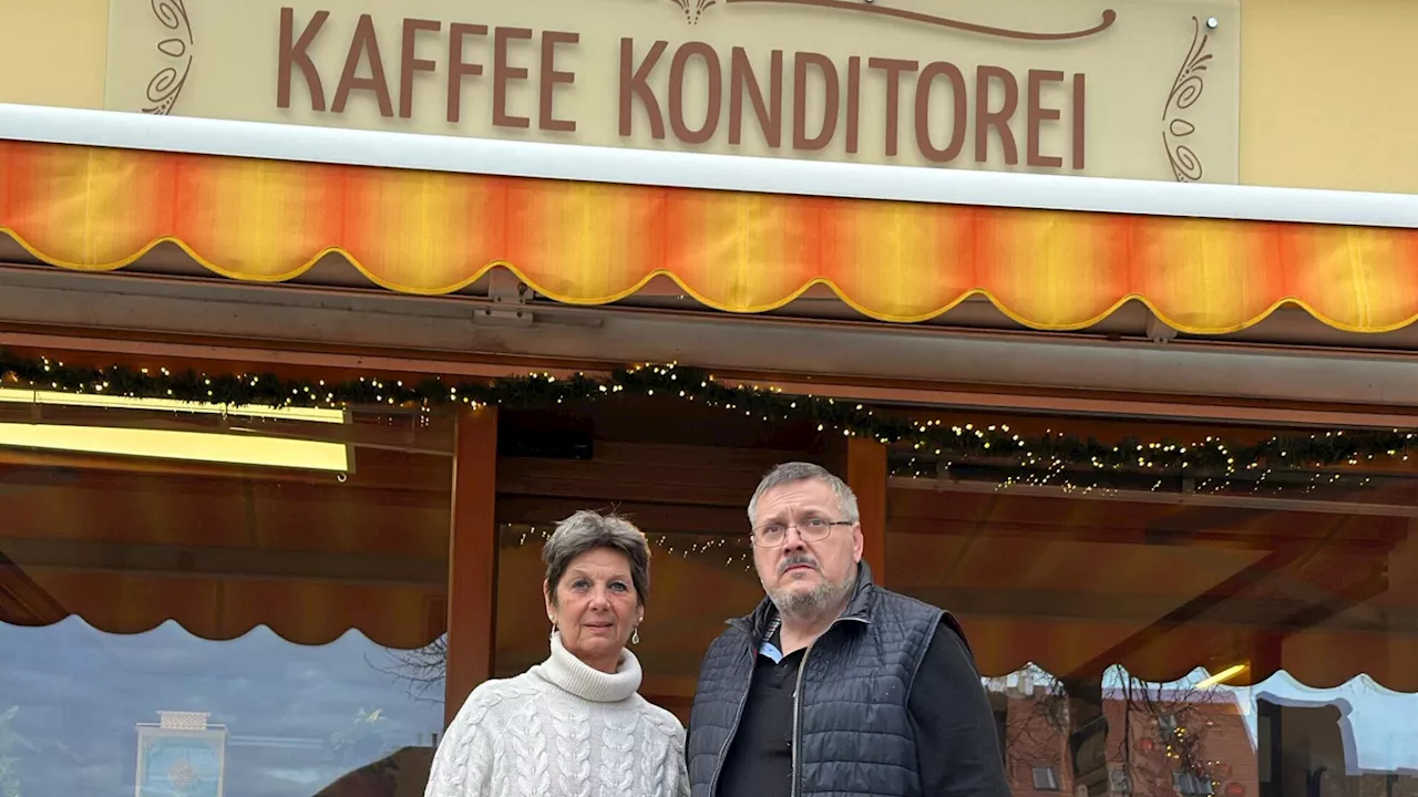 Alfred und Jutta Petznek verabschieden sich von der Konditorei am Brucker Hauptplatz in den Ruhestand
