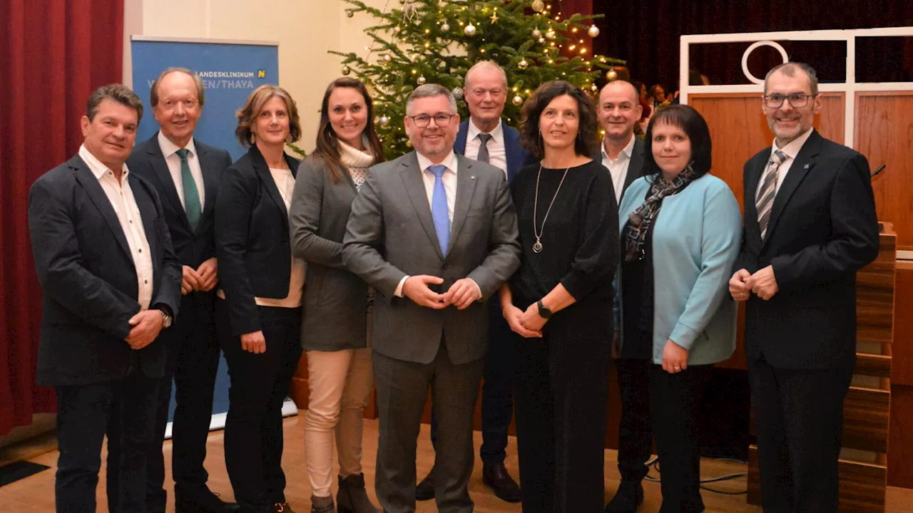 Festliche Weihnachtsfeier im LK Waidhofen