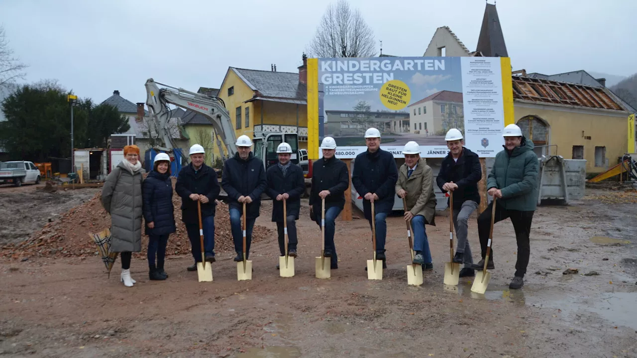 Gresten: Kindergarten-Neubau ist „kein Sparpaket“