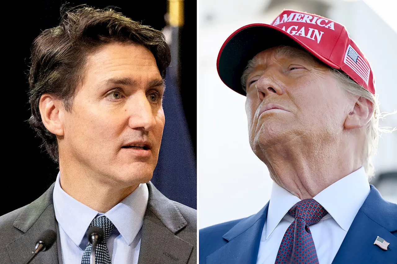 Canadian PM Justin Trudeau meeting with Trump at Mar-a-Lago after tariff threat