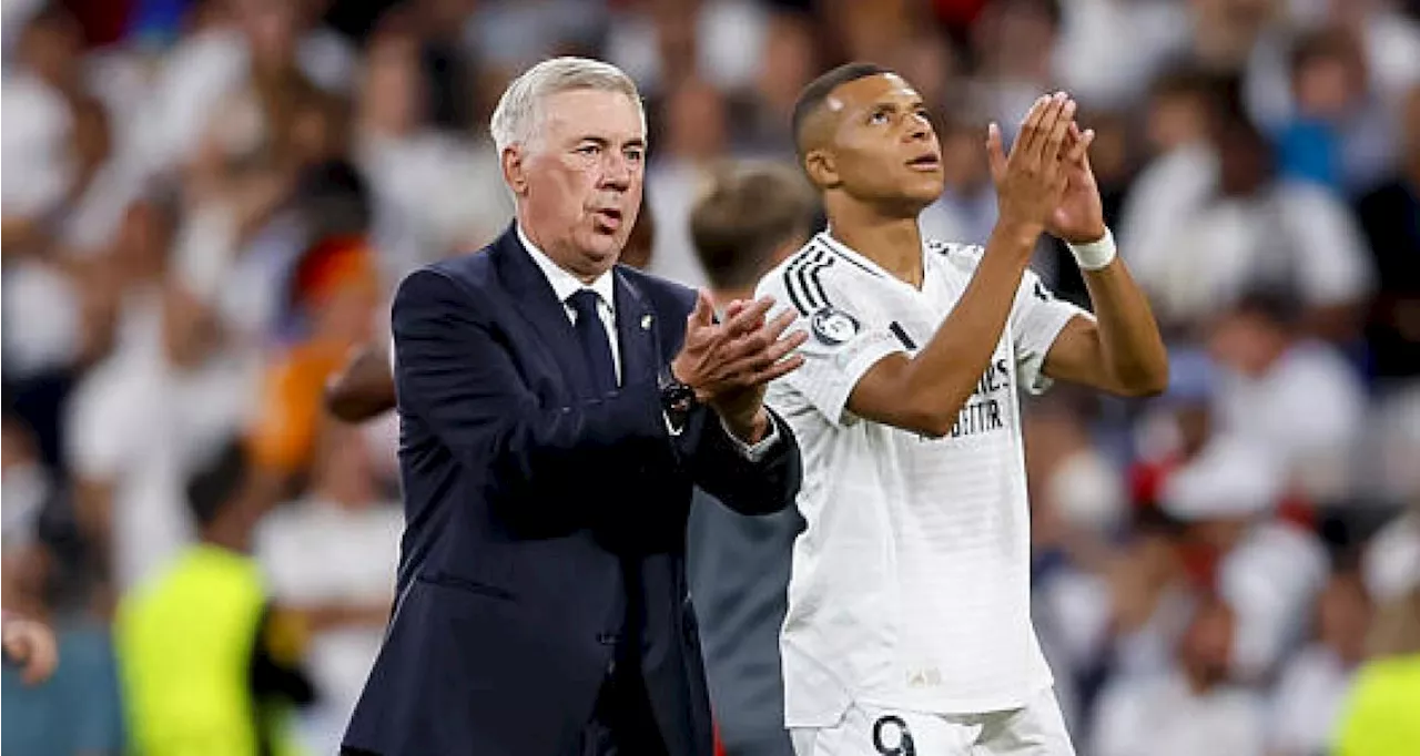 Real Madrid : Carlo Ancelotti défend Kylian Mbappé et pointe du doigt le collectif !