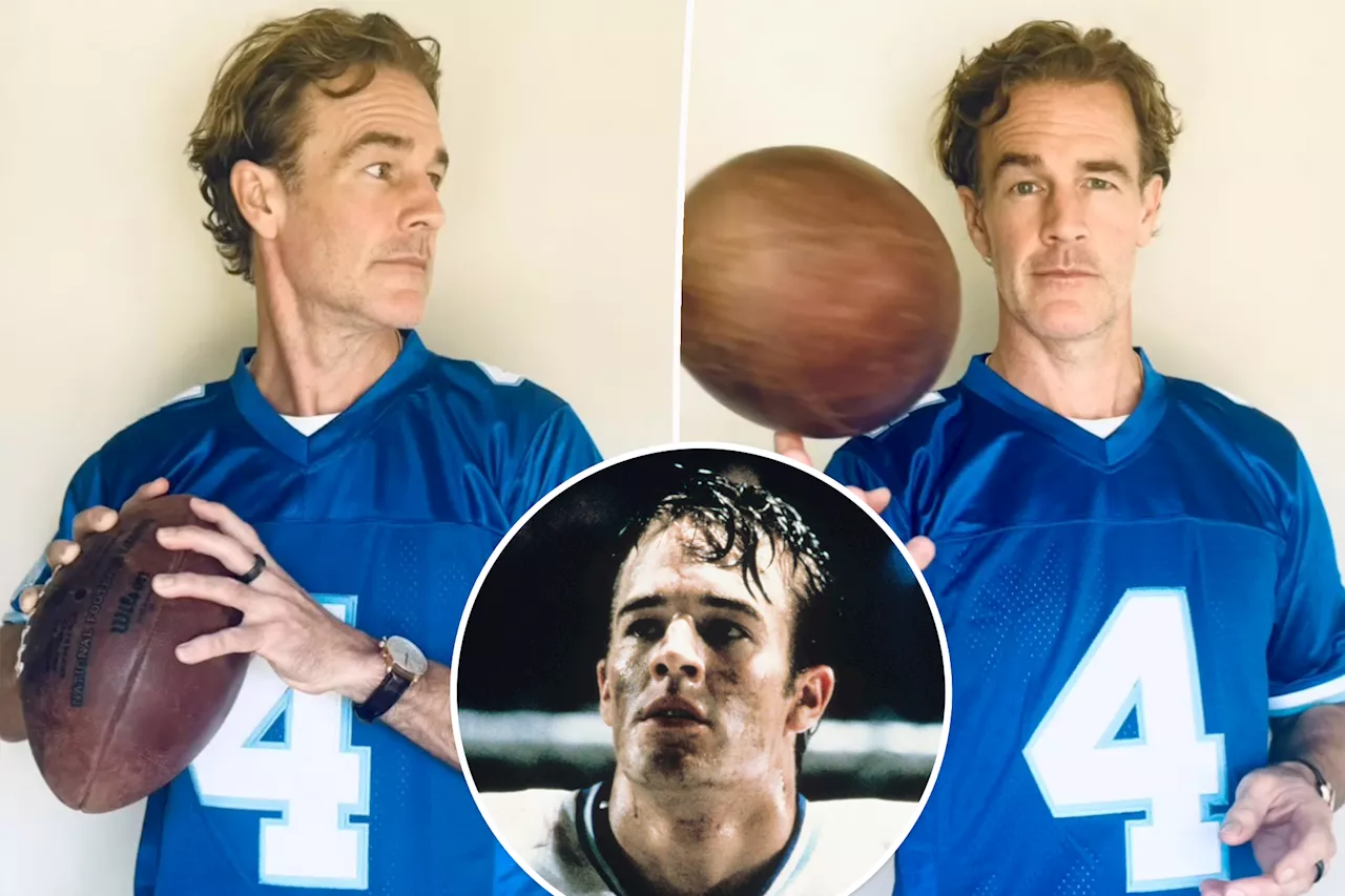 James Van Der Beek selling 'Varsity Blues' merch to help pay for 'expensive' cancer treatment