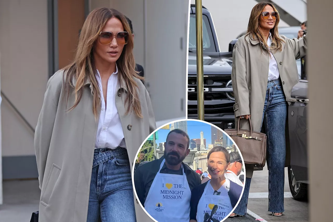 Jennifer Lopez goes shopping in LA after ‘blessed’ Ben Affleck spends time with ex Jennifer Garner