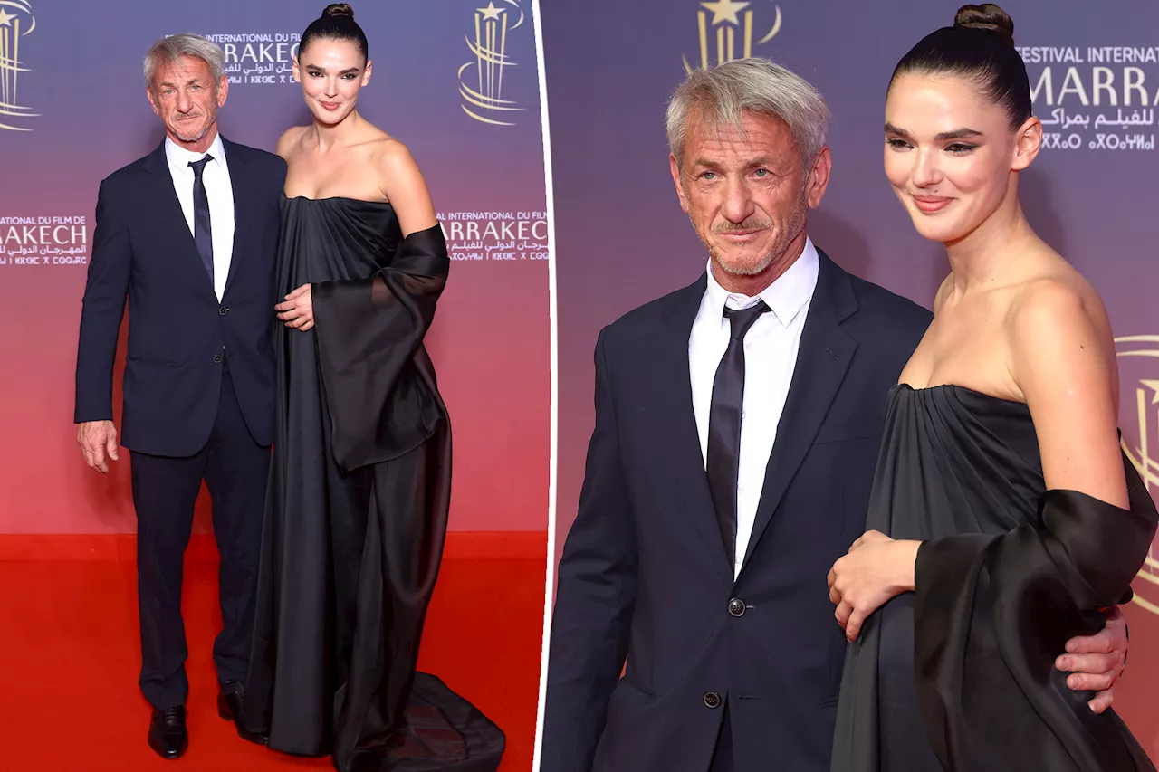 Sean Penn, 64, and girlfriend Valeria Nicov, 30, make red carpet debut at Marrakech International Film Festival