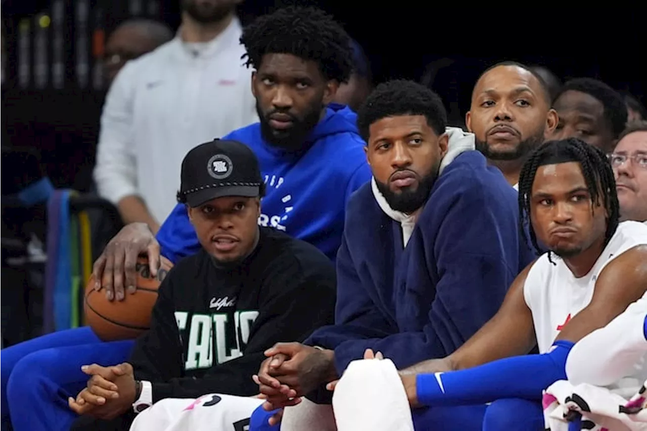 Joel Embiid remains sidelined for Sixers with knee problem, but Paul George could be nearing return