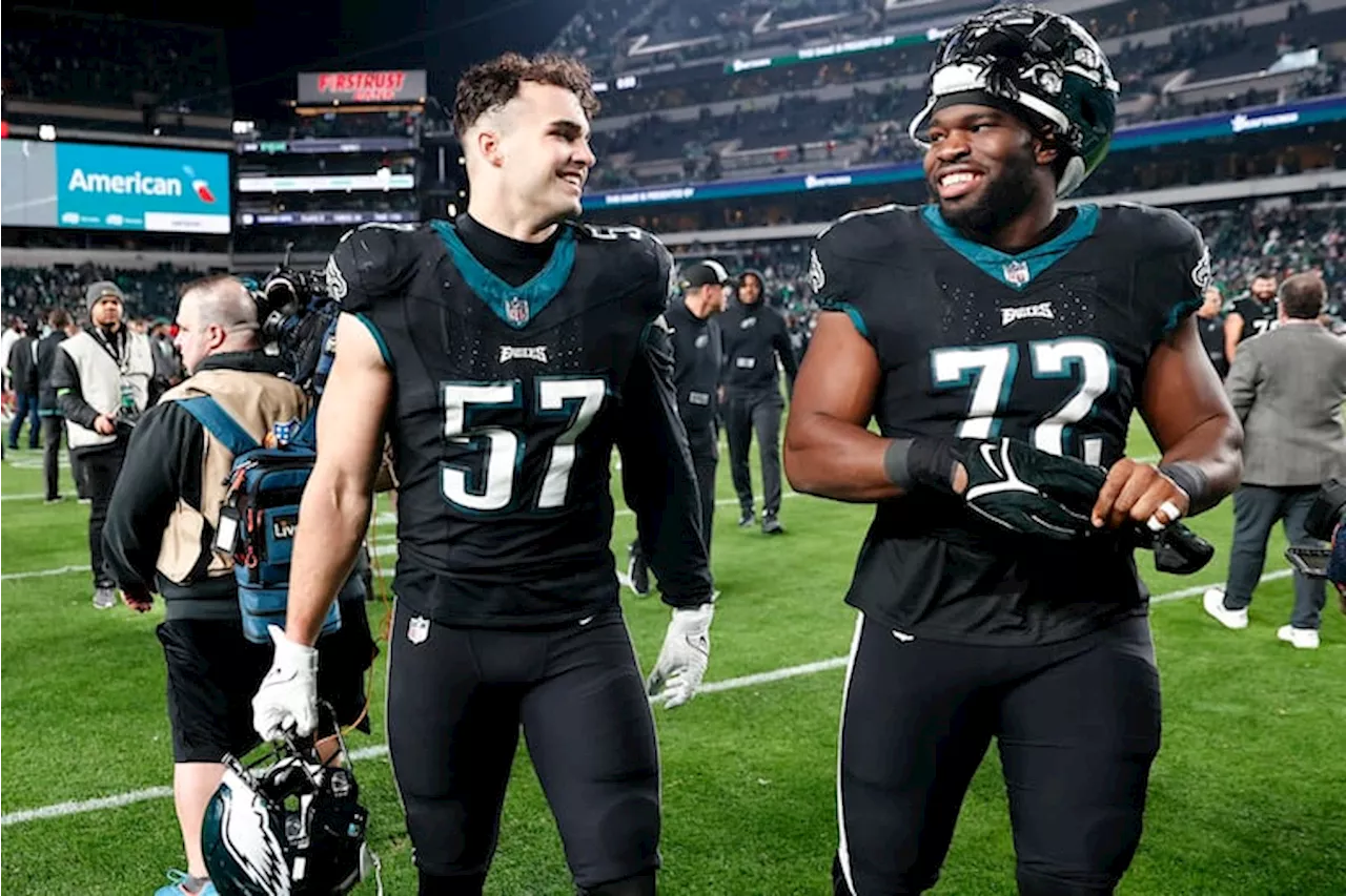 Source: Ben VanSumeren, Eagles linebacker and part-time fullback, suffers season-ending knee injury