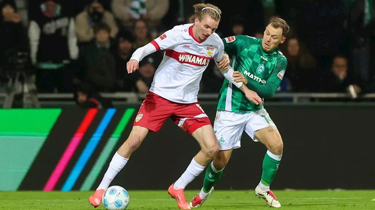 Remis zum Jubiläum: Werder Bremen verpasst Sieg gegen den VfB Stuttgart