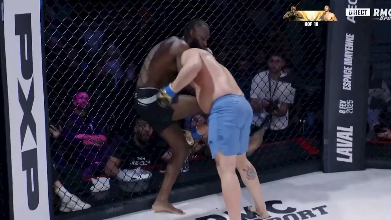 MMA: le rappeur Abou Debeing impressionne toujours avec une troisième victoire par guillotine